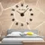 Новые Светящиеся Настенные Часы Большие Часы Horloge 3D DIY Акриловые Зеркальные Наклейки Кварцевые Duvar Saat Klock Modern Mute