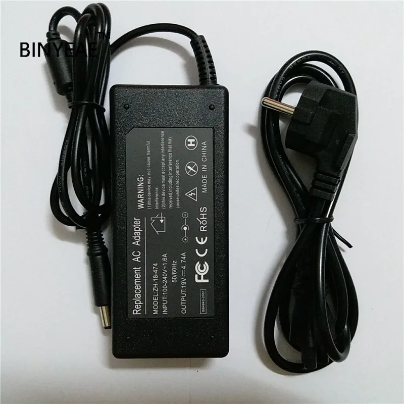 19V 4.74A 90w Универсальный AC DC Шнур питания зарядное устройство для HP Probook 4440s 4540S 4545s