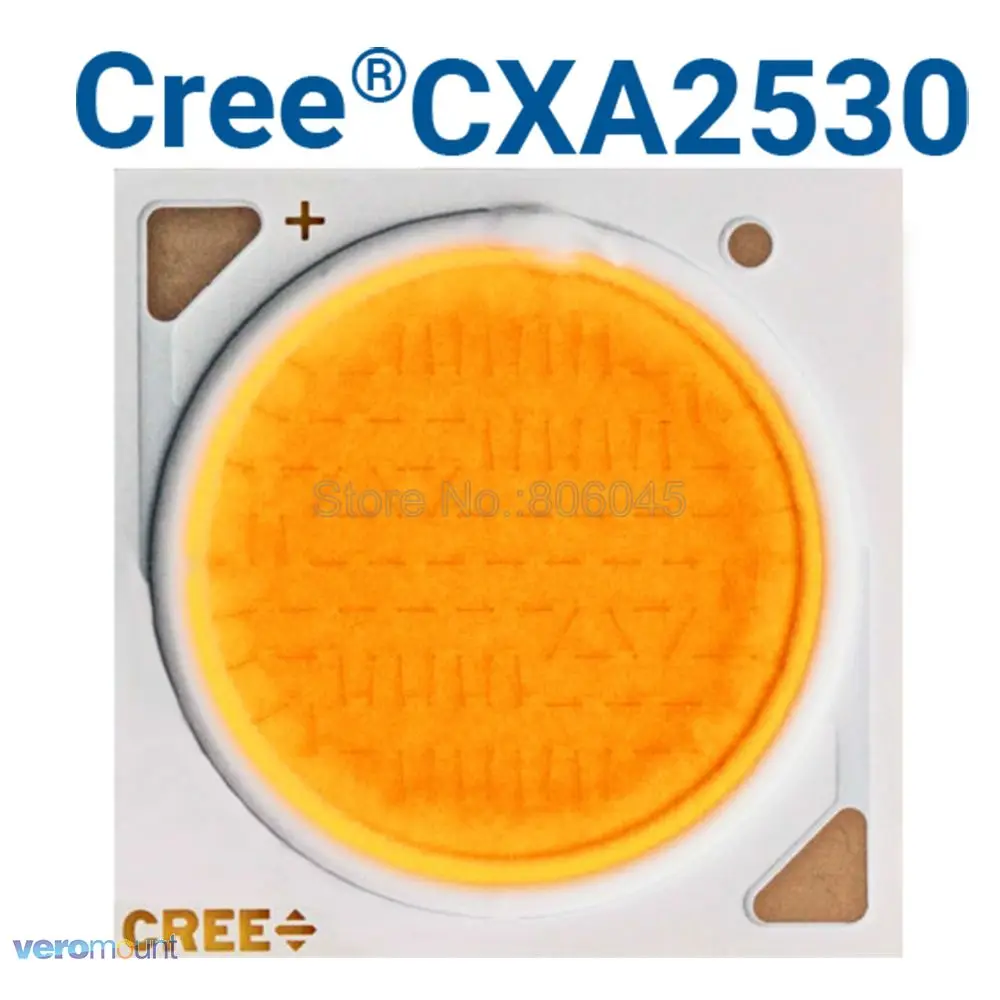 Cree CXA1304 CXA1507 CXA1816 CXA1820 CXA2011 CXA2520 CXA2530 CXA2540 CXA3050 нейтральный белый/теплый белый COB Чип-диод светодиодный массив - Испускаемый цвет: CXA2530