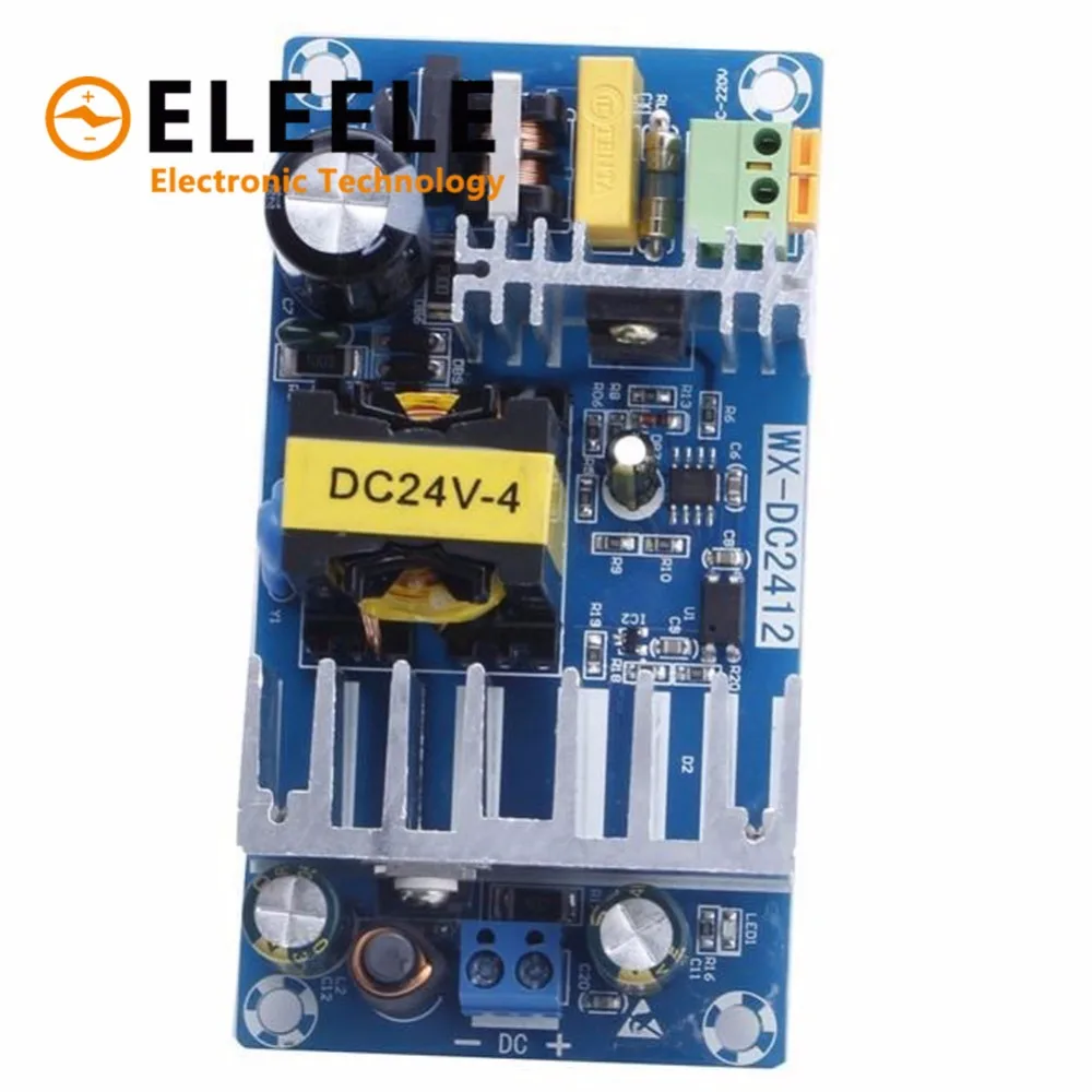 Модуль питания переменного тока 110 В 220 В в постоянный ток 24 В 4A-6A AC-DC импульсный источник питания 828 Акция PN35