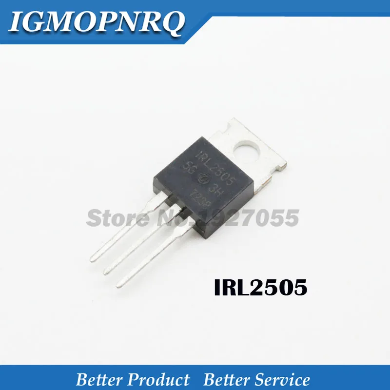 10 шт. IRL2505PBF TO 220 IRL2505 TO220 транзистор MOS трубка 55 в 104 a Триод|Интегральные схемы| |