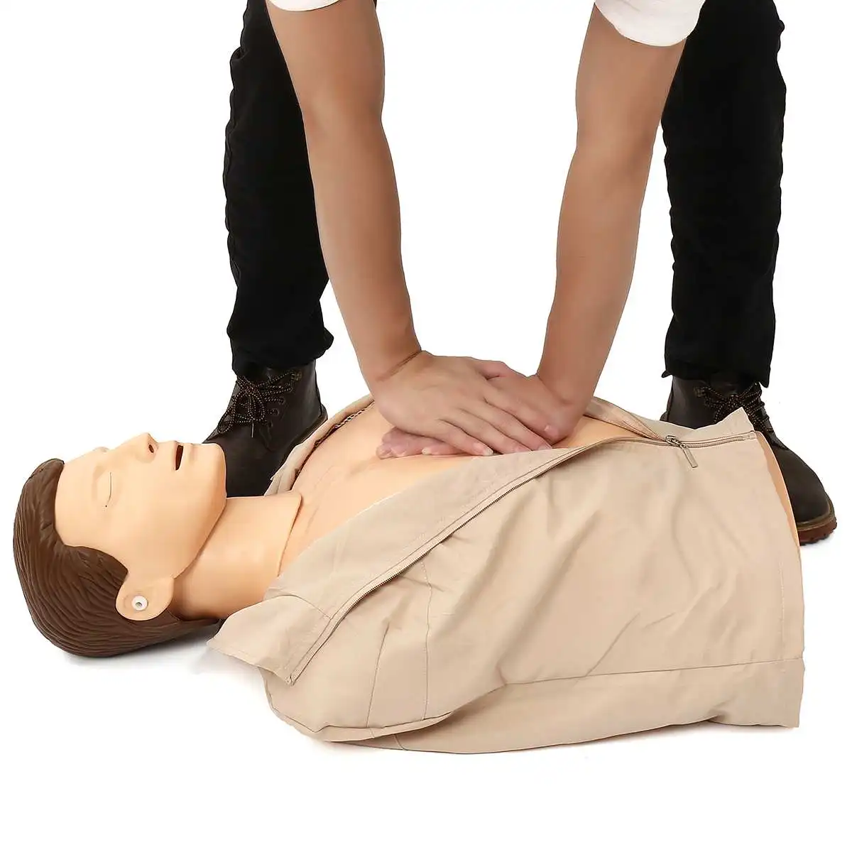 70x22x34 см бюст тренировочный манекен CPR Professional Nursing Training манекен спецодежда медицинская модель человека первой помощи Обучение Модель Новый