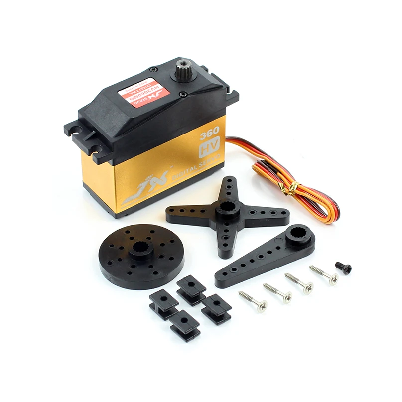 

JX Servo PDI-HV2060MG 62KG Digital Gasoline Servo 360 Degrees For DIY RC Drone Model Helicopter Parts for 1/5 Rc Car