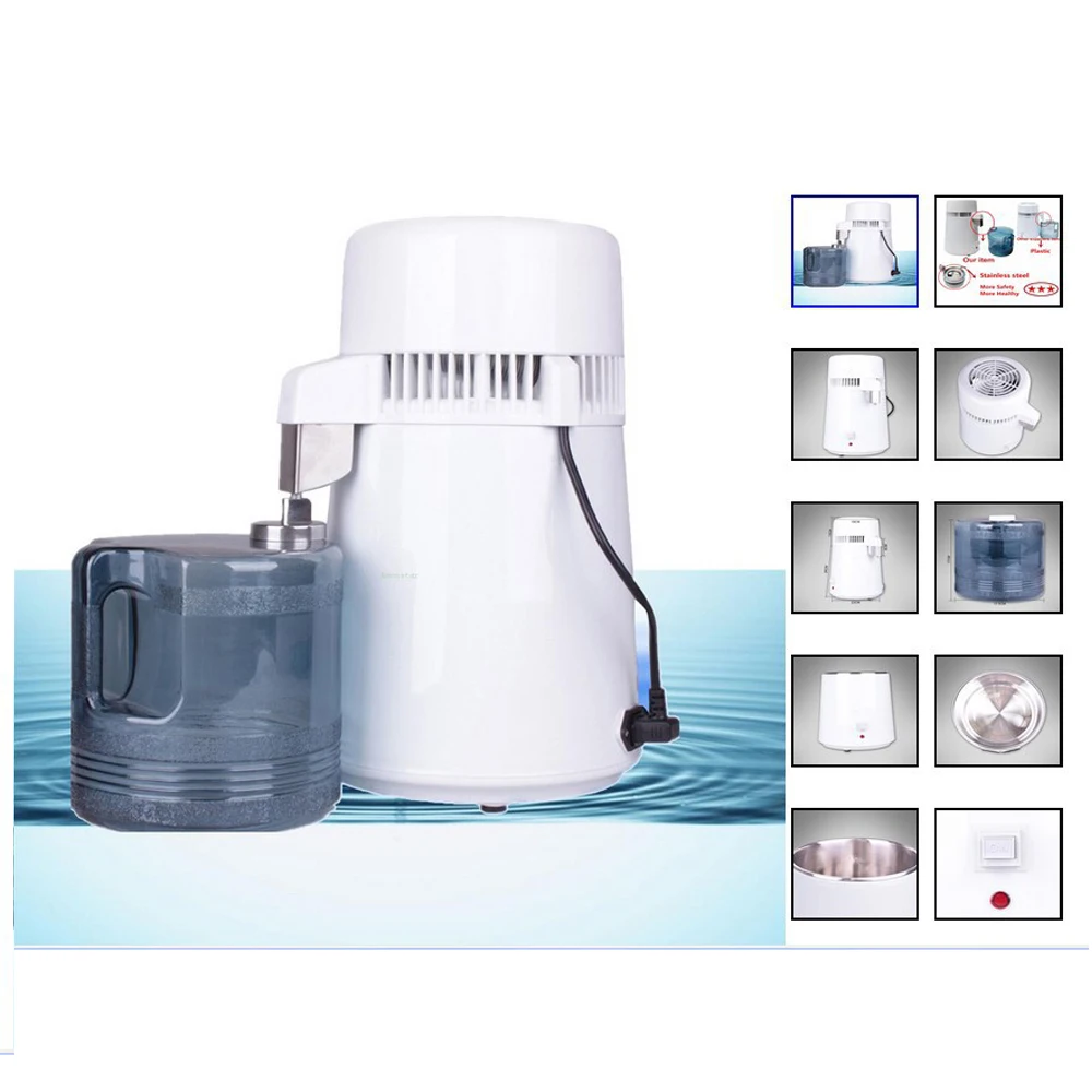 Distilled water machine with Stainless steel blind cover/Portable water