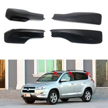 Подходит для Toyota RAV4 2001-2005 4 шт. абс пластиковый багажник на крышу с винтами крыша багажные переноски багажная крышка черные аксессуары