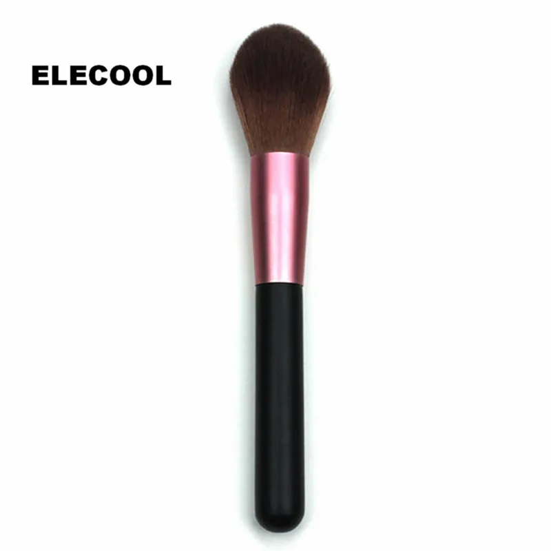 

ELECOOL Flame Shape Makeup Brushes Soft Goat Hair Loose Powder Blush Blending Make up Brushes Cosmetic Makeup Tools