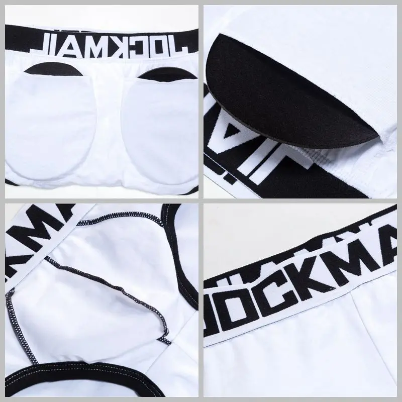 JOCKMAIL Брендовое Мужское нижнее белье усиление выпуклости сексуальные мужские