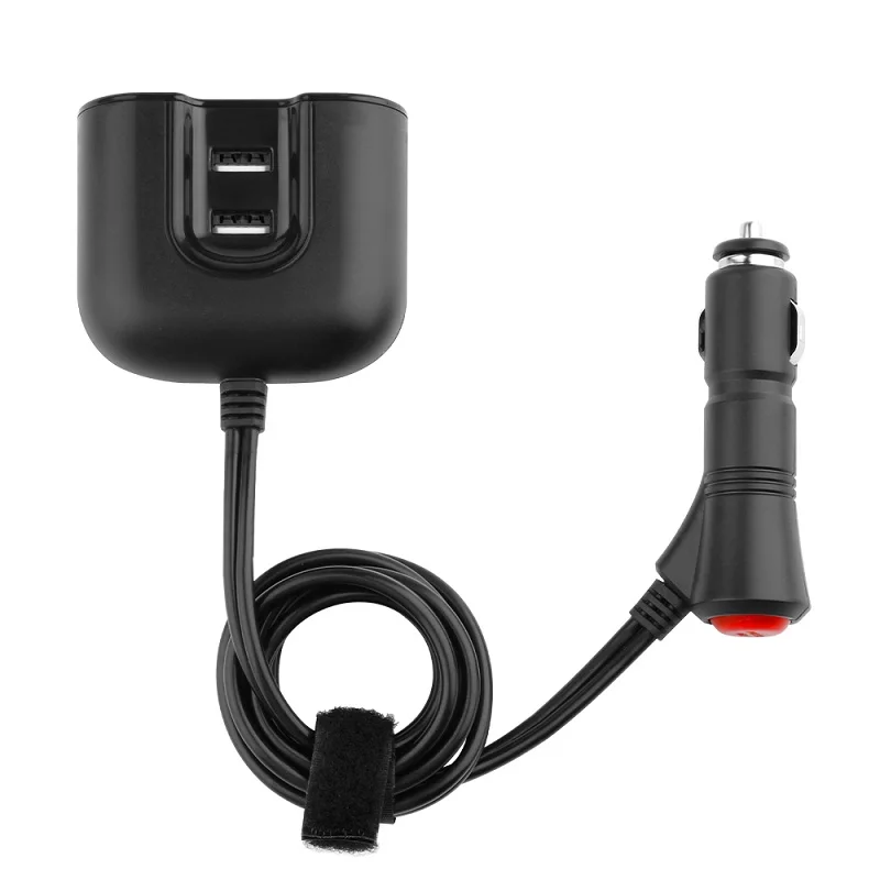 Автомобильное зарядное устройство Rocketek multi usb smart IC 2 USB 3.1A разъем прикуривателя аксессуары для Xiaomi lg Автомобильное зарядное устройство