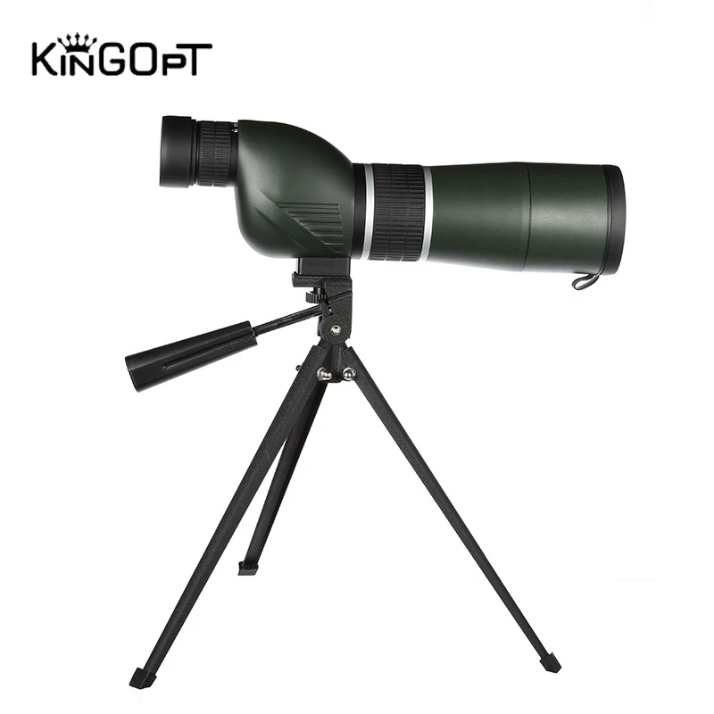 

KINGOPT 15-45x60 Spotting Scope Straight Optics Monocular Telescopes Connecting Portable Tripod Outdoor Camping Bird-watching