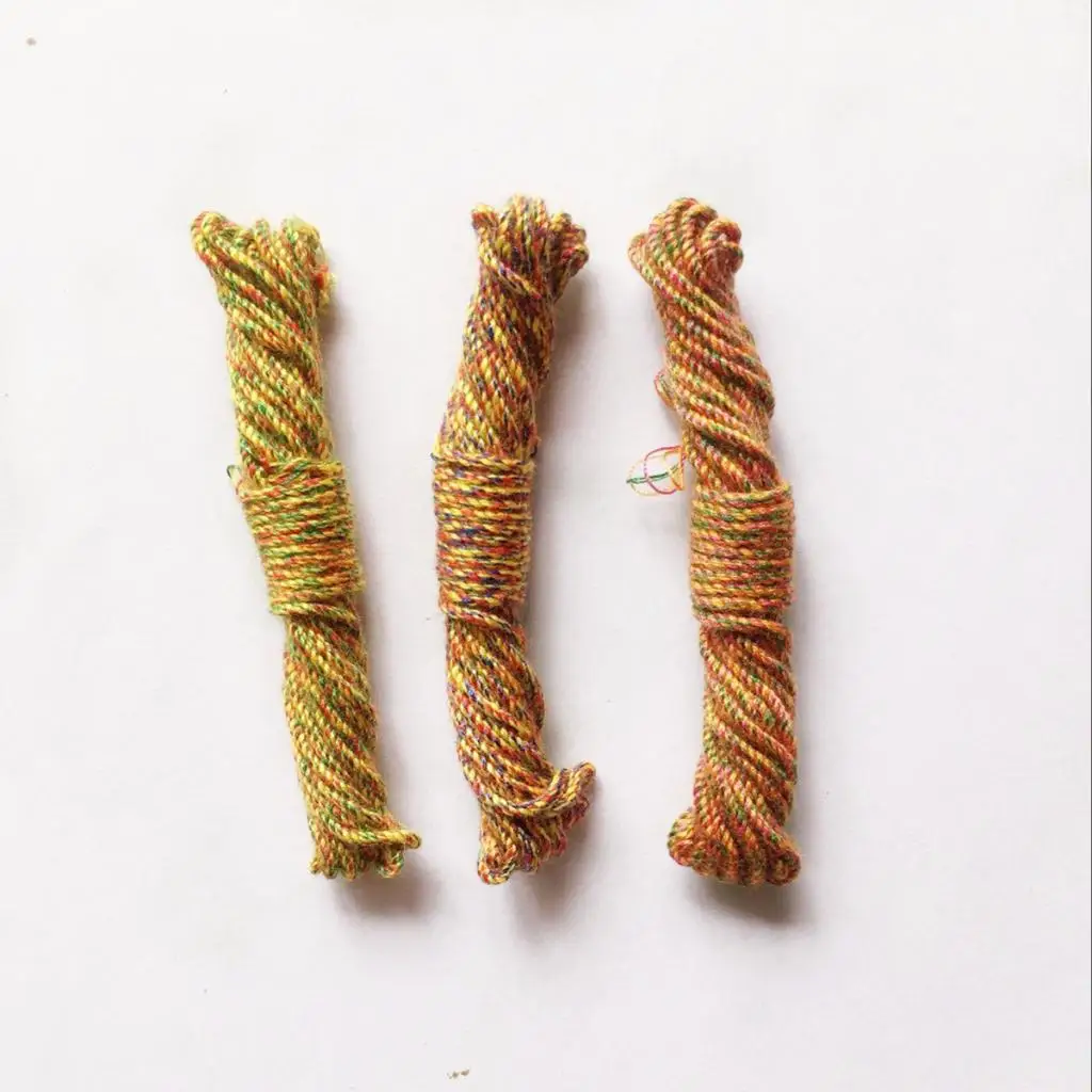 fityle 1.2mm 100% Cotton Cord Craft Macrame Artisan String Beading Knitting for Crafting Weaving Gift Wrapping DIY Projects