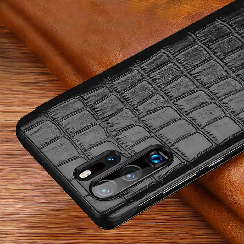 Genuine Leather Case For Huawei P30 Pro Case Cover Wakeup Window View Intelligent Etui Coque For Huawei P30 Cases Phone Fundas