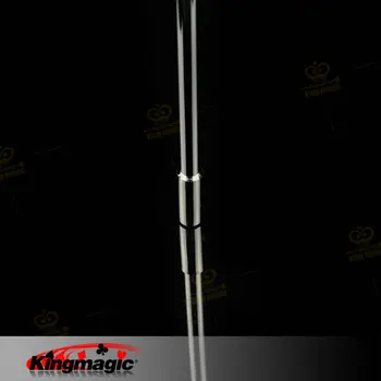 

Professional Magic Wand King Magic Props Stage Magic Trikcs Silver Color Free Shipping 2Pcs/lot
