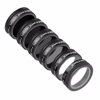 

Neewer DJI Mavic Air Filter Kit-6 Pieces, UV,CPL,ND4/PL,ND8/PL,ND16/PL,ND32/PL