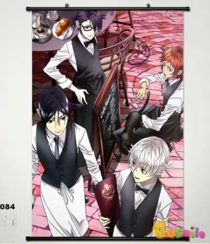 Главная Dec аниме Проект K Kuro Neko Fushimi Reishi Mikoto плакат настенная прокрутка 084|wall paper on