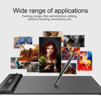 

Ultra-thin Drawing Tablet Graphic Drawing Tablets 6X4 Inch Pen Tablet Child Writing Pad Handwriting Board