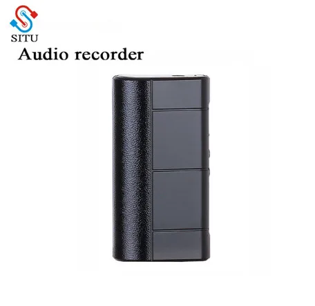 

SITU Audio Recorder Dictaphone 8GB Sound Recording Long Record Time about 280 hours Powerful magnet Clip LED Light