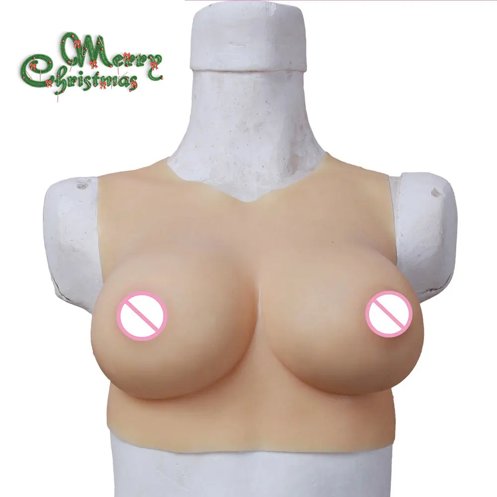 

70C CUP High quality Silicone breast form Fake False Boob mastectomy transvestite crossdresseing bra Crossdresser CD drag queen