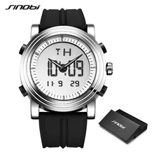 SINOBI Mens Watches Top Brand Luxury Digital Analog Display Silicone Band Fashion Watch Men Multifunction 2016 Relogio Masculino SINOBI Mens Watches Top Brand Luxury Digital Analog Display Silicone Band Fashion Watch Men Multifunction 2016 Relogio Masculino
