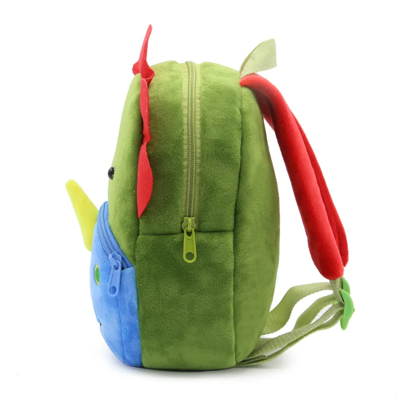 Детские плюшевые рюкзаки животных динозавры 3D мультфильм Рождественский подарок детские школьные сумки Детский сад Дети мальчик девочка школьный