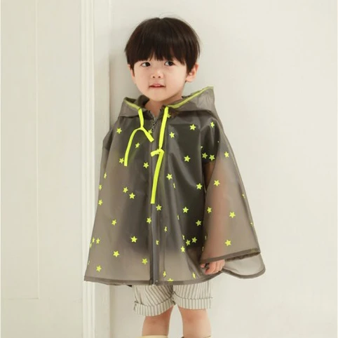 Outdoor Poncho Child Rain Coat Kids 