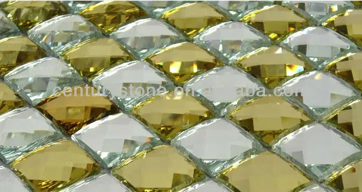 2015 century color tiles glitter crystal glass mosaic tile ...