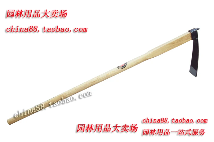 freeshipping 120cm Sppittle steel hoe farm implements tools long 1.2