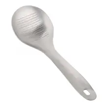 Zerodis измельчитель имбиря и чеснока из нержавеющей стали ложка устройство металлическая ложка-терка Многофункциональный Овощной поставки