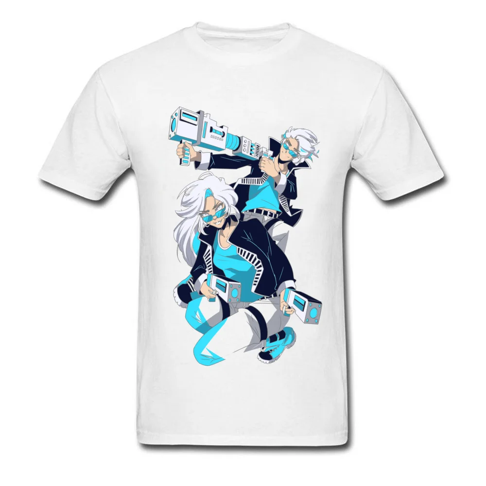 Project Gemini Twin Design All Cotton T Shirt for Men Custom T-Shirt Custom 2018 Discount O-Neck Tee Shirts Short Sleeve Project Gemini Twin Design white