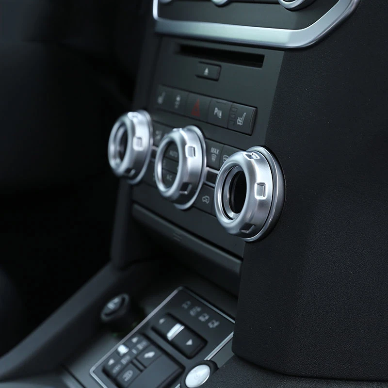 Хромированные ручки для регулировки громкости и кондиционера Land Rover Discovery 4 LR4 Range