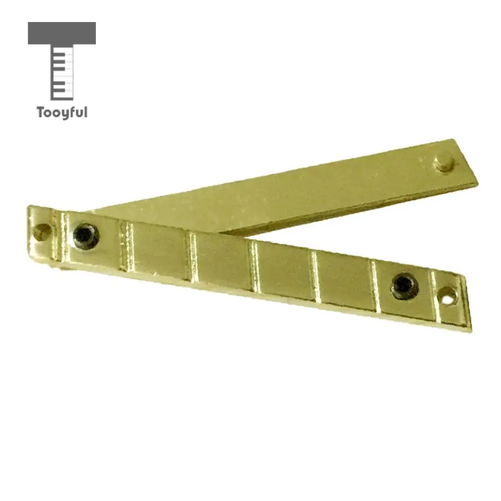 Tooyful Guitar Brass Adjustable Height 7 Strings Slotted Nut for Guitar Accessory