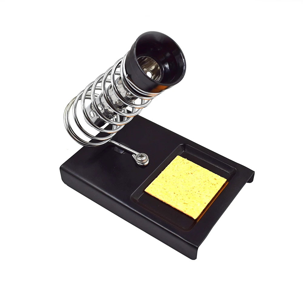 Soldering Iron Gun Stand Holder Support Station Metal Base + Solder