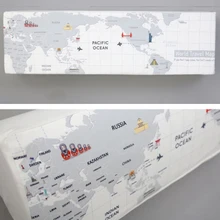 Внутренний Кондиционер 1,5 p настенный декоративный капюшон с вышивкой 74 78 81 85 89 95x27x19 см карта мира Белый