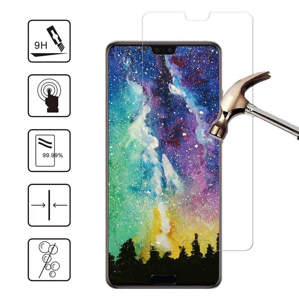 

Protective Glass on the For Huawei P20 Lite Pro Tempered Glass Screen Protector Huawey P9 P10 Lite P Smart Plus Film Cover P 20