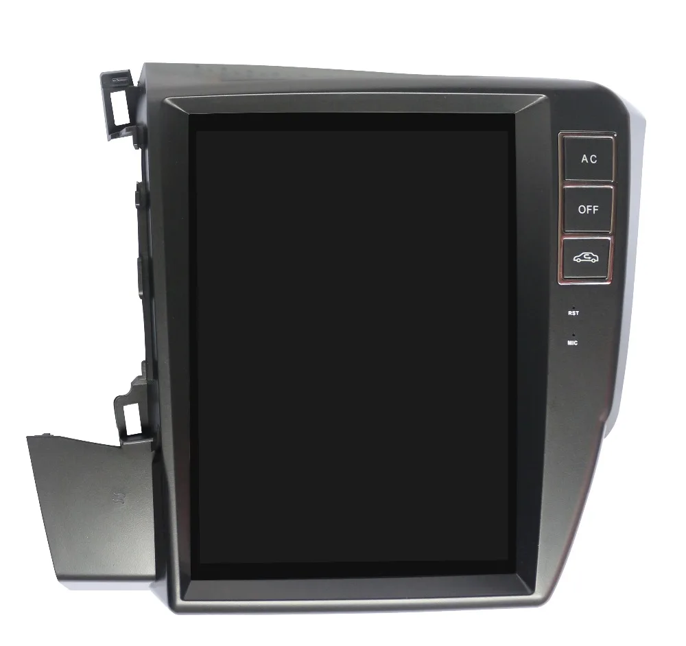 Perfect 12.1" Tesla Android 7.1 Fit HONDA CIVIC left driving 2012 2013 2014 2015 Car DVD Player Navigation GPS Radio DVR OBD CAMERA MAPS 3