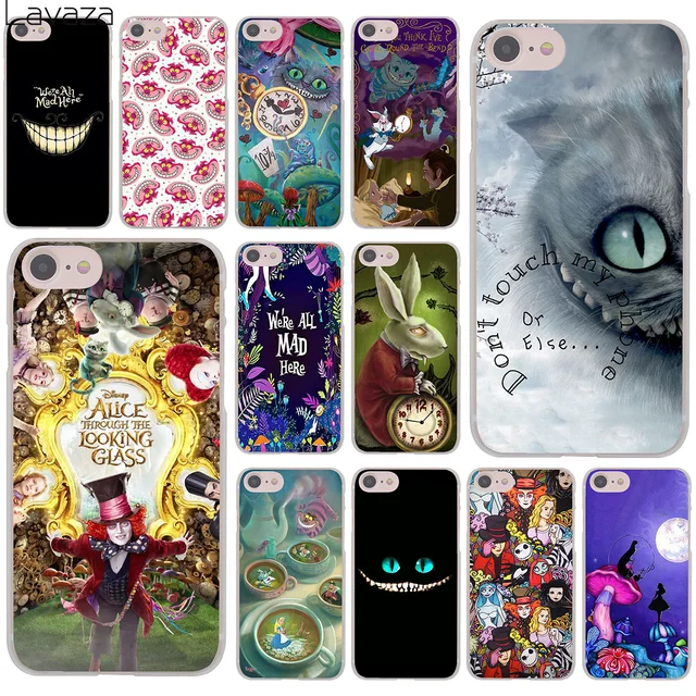 coque samsung s7 chat alice au pays des merveilles