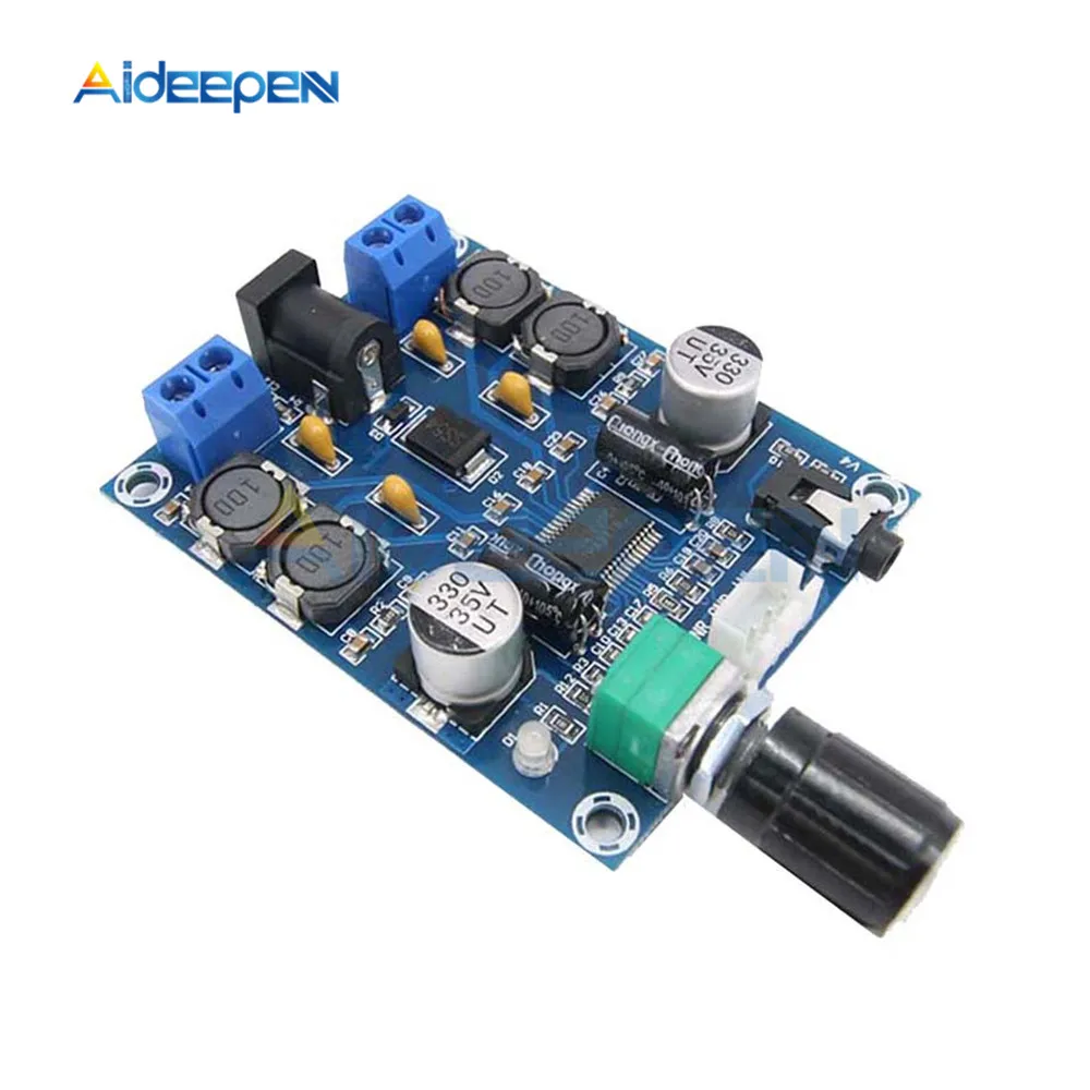

TPA3118D2 Digital Amplifier Board Amplificador Dual Channel Audio Amplifier Board 45W*2 For 4-8ohm Speaker Amp DIY DC12V 24V 28V