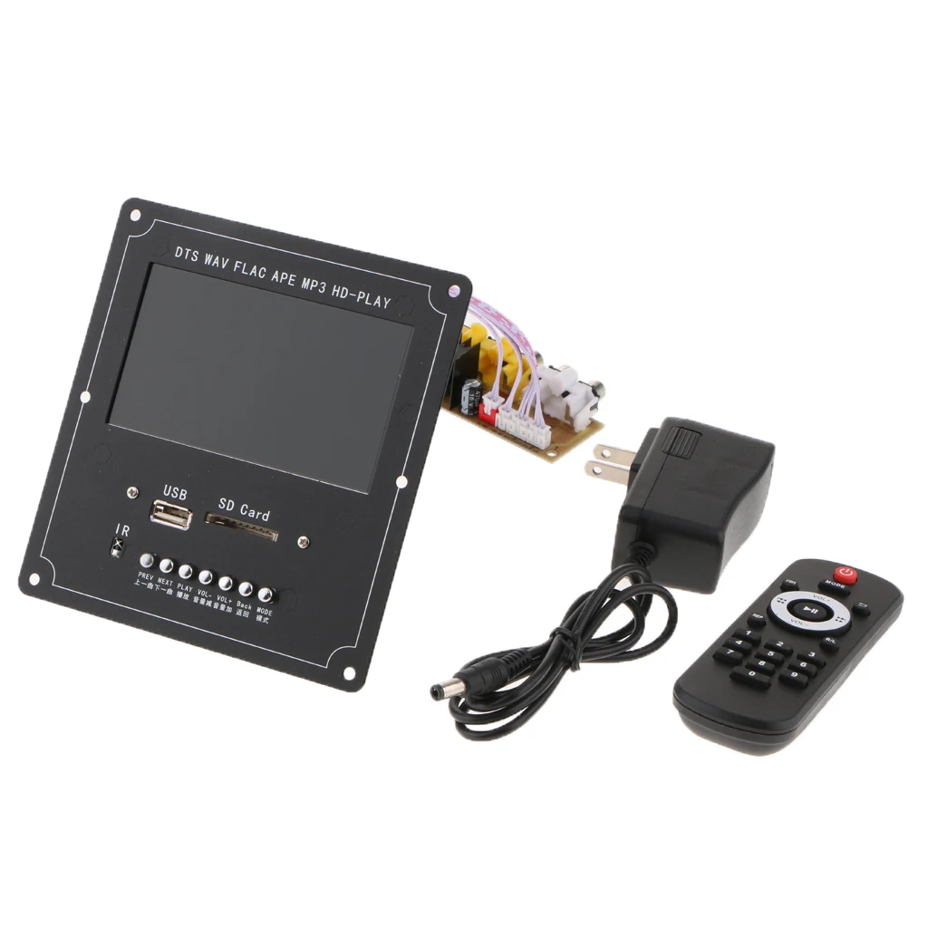

Car Audio MP3 Decoder Board USB SD Card Bluetooth Module With Power&Plate
