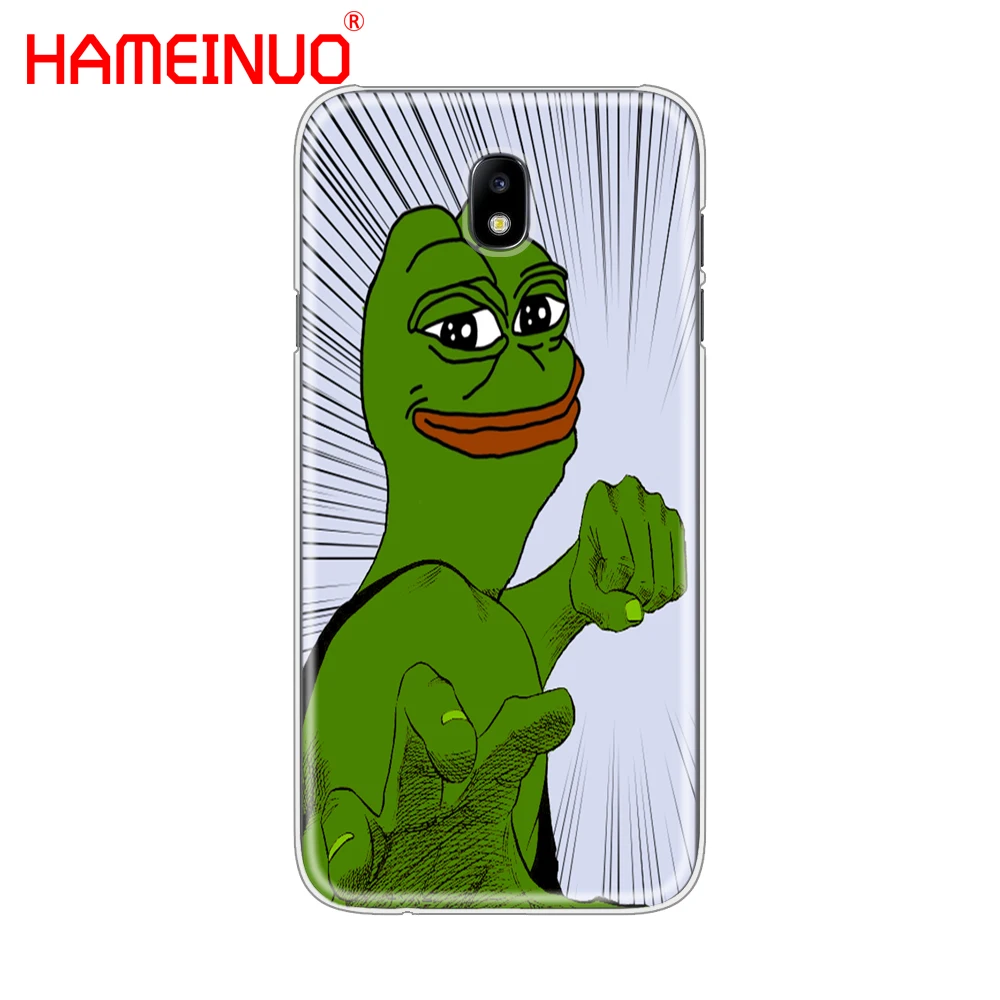 HAMEINUO Забавный чехол для телефона с милым рисунком лягушки Samsung Galaxy J3 J5 J7 2017 J527 J727