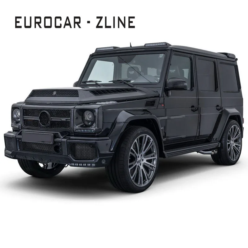 H G class g wagon g500 g550 g63 g65 спойлер на переднюю крышу из углеродного волокна со