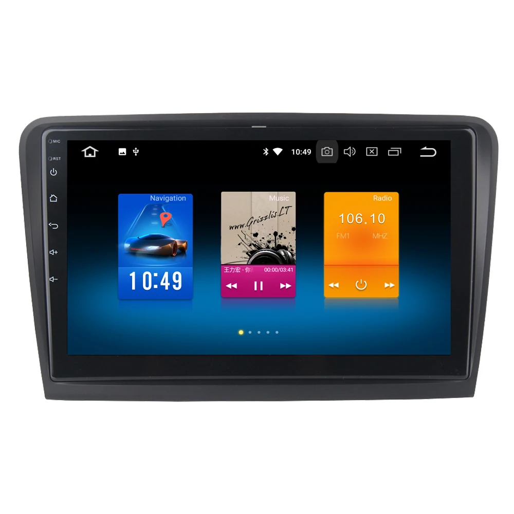 Cheap Car Multimedia Player For Skoda Superb 2008 - 2014 Android 9.0 Octa Core Autoradio Bluetooth Radio Stereo Navigation PhoneLink 1