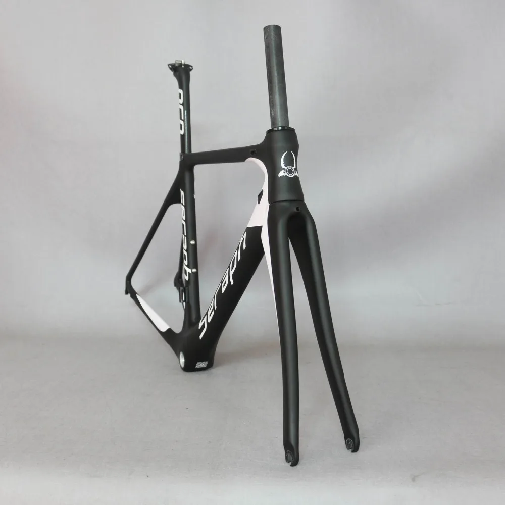 Discount New FM268 complete bike frame  new Bike Frame oem carbon road bike frames fork,seatpost Carbon Bicycle , Accept paint frame 1