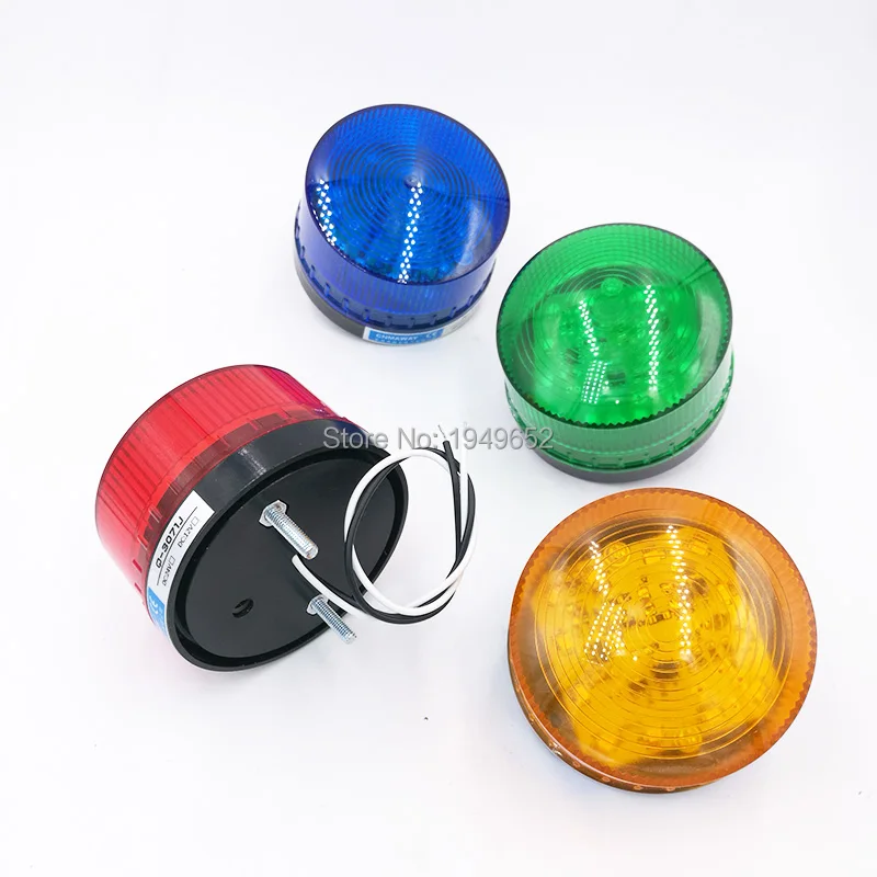 

N-3071J indicator light Buzzer strobe signal warning light flashing light small LED Lamp TB35 12V 24V 220V