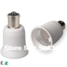 10 шт./лот BA15S штекерным E26 женский BA15S к E26 E27 держатель лампы адаптер