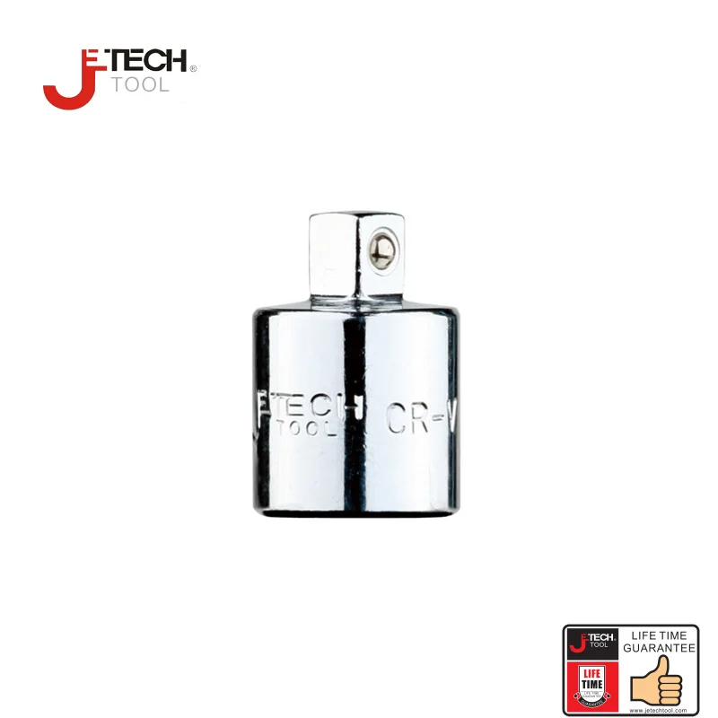 Jetech 1/2 3/8 1/4 inch drive ratchet socket adapter and reducer joint converter sleeve garage car DIY tools - 1PC | Инструменты