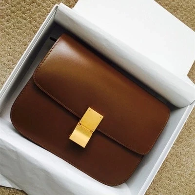 

New tide retro tofu box mini small bag wild flight attendant shoulder Messenger simple handbag