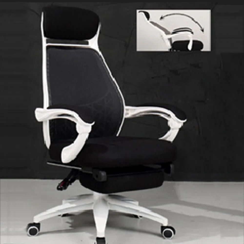 

Home Computer Chair High Quality Do Public Network Cloth Chair Customized Screen Cloth European Computer Plastic Sponge Chair