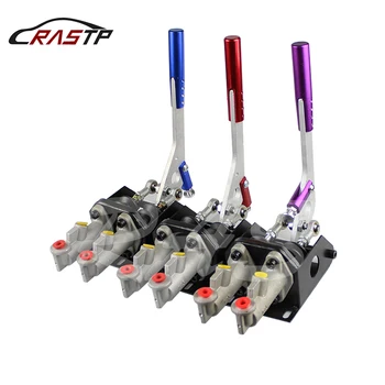 

Dual Master Cylinder NEW Universal Hydraulic Drift E-Brake Racing Handbrake With Double Cylinder Hand Brake Parking RS-HB003