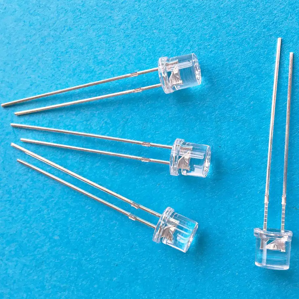 Ahltd 5mm Flat top white Red Pink Yellow Blue Wide Angle Light lamp Diode LED ultra bright bulbs emitting diodes F5 5mm Lamp