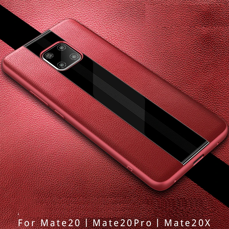 Mate 20 Роскошный чехол из натуральной кожи для Huawei 30 pro Case 20RS кожаный флип X защитный