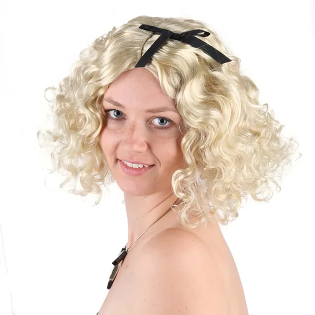 Online Shop Ladies 80s Material Girl Madonna Blonde Hair Marilyn